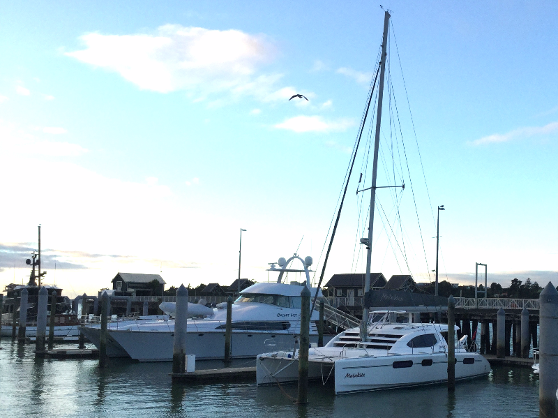 Malakite at Opua Marina