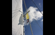 Sailing with the Rally Flag