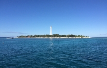 Amedee island - best water visibility close to Noumea